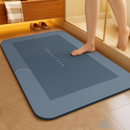 Tapete de Banheiro Antiderrapante Absorvente de Secagem Rápida (Cores e Estampas Sortidas)